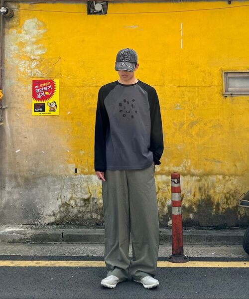 WMC（ダブリューエムシー）の「ワイドトリミングパンツ_BLACK（その他パンツ・メンズ・ブラック・34/30(M)/32(L)/MEDIUM/LARGE/X-LARGE）」の4枚目の写真