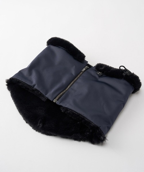 wjk（ダヴルジェイケイ）の「mko13617- combi neck warmer ネックウォーマー(8984 pe34j)（ネックウォーマー/スヌード・メンズ・ブラック/ネイビー・FREE）」の17枚目の写真