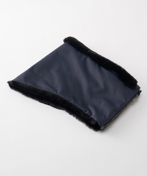 wjk（ダヴルジェイケイ）の「mko13617- combi neck warmer ネックウォーマー(8984 pe34j)（ネックウォーマー/スヌード・メンズ・ブラック/ネイビー・FREE）」の18枚目の写真