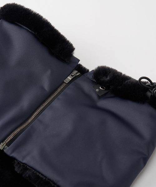 wjk（ダヴルジェイケイ）の「mko13617- combi neck warmer ネックウォーマー(8984 pe34j)（ネックウォーマー/スヌード・メンズ・ブラック/ネイビー・FREE）」の19枚目の写真