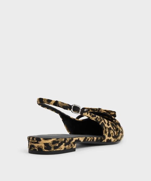 CHARLES & KEITH（チャールズ & キース）の「Kaleen カリーン スリングバックフラット（バレエシューズ・レディース・その他3/ブラック・24.5cm/23.5cm/23cm/22.5cm/25.5cm/25cm）」の9枚目の写真