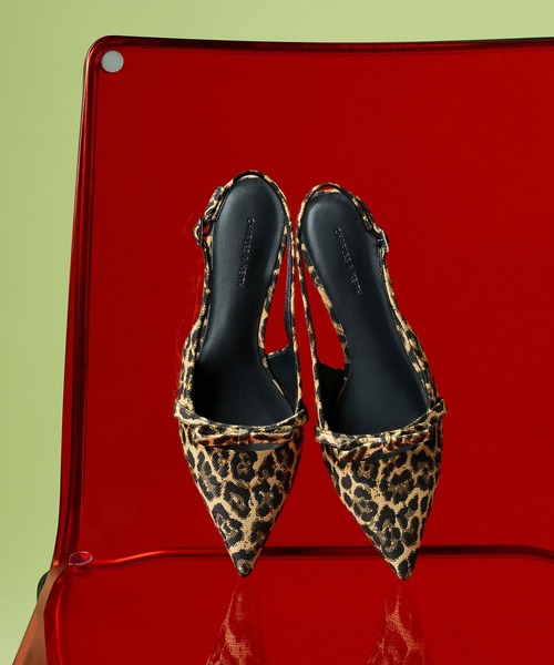 CHARLES & KEITH（チャールズ & キース）の「Kaleen カリーン スリングバックフラット（バレエシューズ・レディース・その他3/ブラック・24.5cm/23.5cm/23cm/22.5cm/25.5cm/25cm）」の14枚目の写真