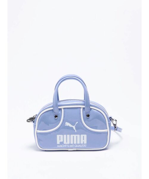 PUMA(プーマ)の「【PUMA】 1976 マイクログリップバッグ(ハンドバッグ・レディース・グリーン/ラベンダー・FREE)」の2枚目の写真