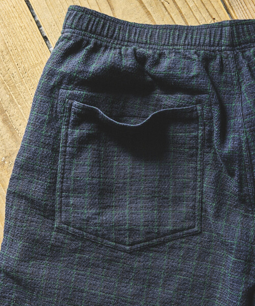 FREAK'S STORE（フリークスストア）の「AUSTRALIAN COTTON チェック イージーショーツ/オーストラリアン コットン ショートパンツ EASY SHORTS（その他パンツ・メンズ・ブラック/ベージュ/サックスブルー・MEDIUM/LARGE）」の15枚目の写真