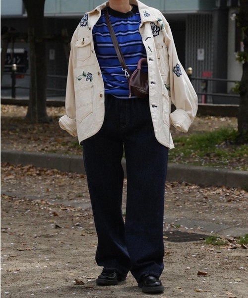 CAMIEL FORTGENS（カミエル フォートへンス）の「【CAMIEL FORTGENS】 NORMAL TEE SS（Tシャツ/カットソー・メンズ・ブルー・MEDIUM/LARGE）」の7枚目の写真