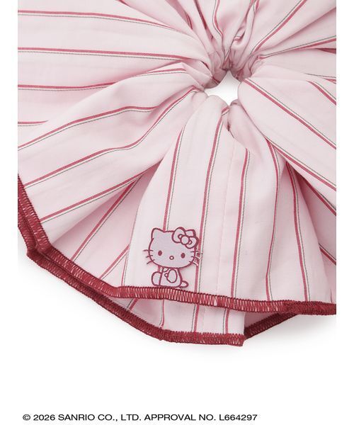 sanrio house（サンリオハウス）の「ストライプシュシュ（その他ヘアアクセサリー・レディース・ライトブルー/ライトピンク/イエロー・F）」の8枚目の写真