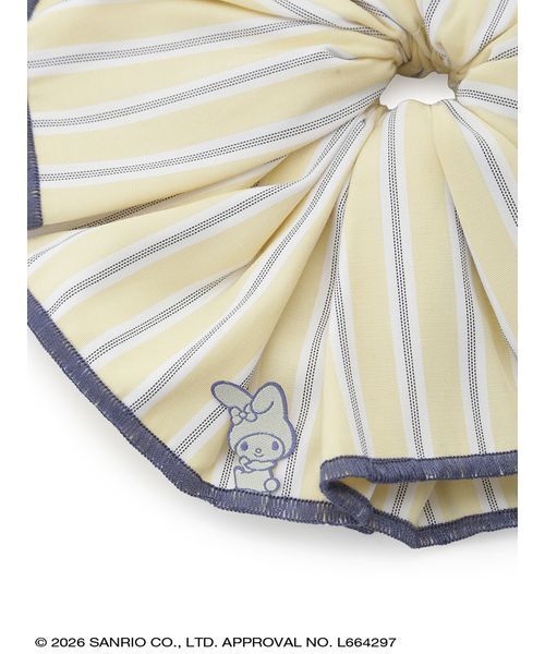 sanrio house（サンリオハウス）の「ストライプシュシュ（その他ヘアアクセサリー・レディース・ライトブルー/ライトピンク/イエロー・F）」の9枚目の写真