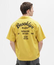 AVIREX | LINEN-COTTON S/S SHIRT "Brooklyn" / リネン コットン 半袖シャツ ブルックリン / AVIREX /アヴィレックス(シャツ/ブラウス)