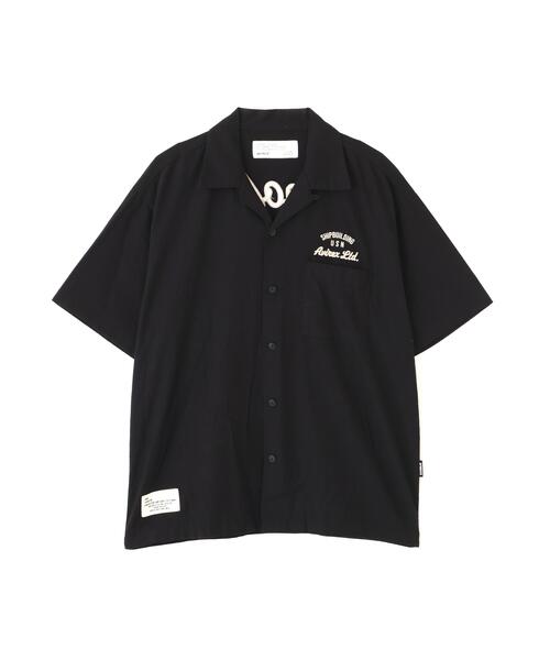 AVIREX(アヴィレックス)の「LINEN-COTTON S/S SHIRT "Brooklyn" / リネン コットン 半袖シャツ ブルックリン / AVIREX /アヴィレックス(シャツ/ブラウス・メンズ・アイボリー/ブラック/マスタード/ネイビー・XL/L/2XL/M)」の19枚目の写真