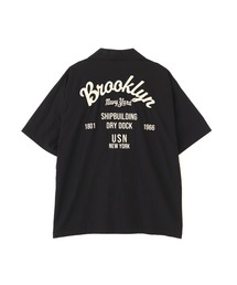 AVIREX | LINEN-COTTON S/S SHIRT "Brooklyn" / リネン コットン 半袖シャツ ブルックリン / AVIREX /アヴィレックス(シャツ/ブラウス)