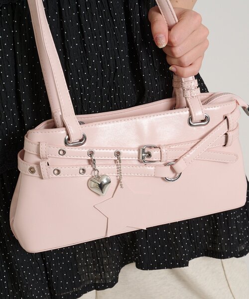 w closet(ダブルクローゼット)の「星チャームBAG(トートバッグ・レディース・シルバー/ピンク/ブラック・FREE)」の18枚目の写真