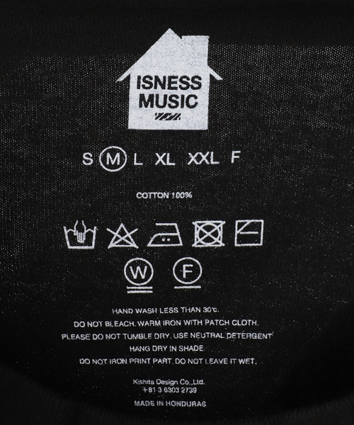 is-ness(イズネス)の「ISNESS MUSIC/イズネス ミュージック HOUSE Tシャツ IMP7_24_FLHOUSET01(Tシャツ/カットソー・レディース・ブラック・MEDIUM)」の12枚目の写真