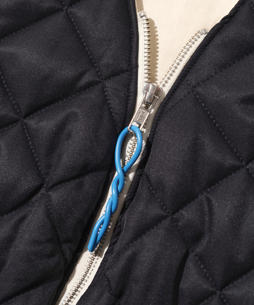 ADAM ET ROPE'（アダムエロペ）の「《別注》【CAMIEL FORTGENS/カミエル フォートヘンス】ZIP VEST Technical padded - black（その他アウター・メンズ・ブラック・M）」の4枚目の写真