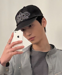 MAISON MINED（メゾンミネド）の「CELTIC CROSS WASHED TRUCKER CAP BLACK（キャップ）」