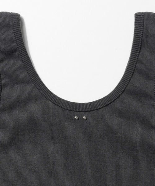 FANCY CLUB（ファンシークラブ）の「A'GEM/9 × .kom 『FANCY CLUB/ファンシークラブ』WASHED HEART SLEEVELESS/ウォッシュドハートスリーブレス（タンクトップ・レディース・グレー/ブルー・FREE）」の19枚目の写真