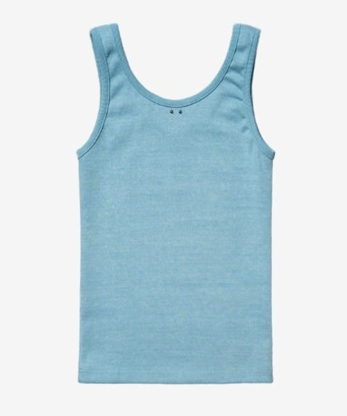 FANCY CLUB（ファンシークラブ）の「A'GEM/9 × .kom 『FANCY CLUB/ファンシークラブ』WASHED HEART SLEEVELESS/ウォッシュドハートスリーブレス（タンクトップ・レディース・グレー/ブルー・FREE）」の21枚目の写真