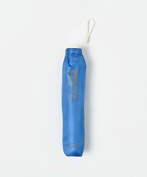BIRTHDAY BAR(バースデイバー)の「≪UV対策/遮熱・遮光≫ Super shine カラーロゴムジ 晴雨兼用折りたたみ傘/軽量(折りたたみ傘・レディース・グレー/ブルー/アイボリー・0)」の6枚目の写真