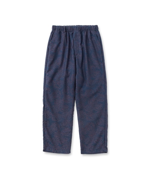CALEE（キャリー）の「ROSE PATTERN JACQUARD RELAX PANTS（その他パンツ・メンズ・ネイビー・MEDIUM/LARGE/X-LARGE）」の2枚目の写真