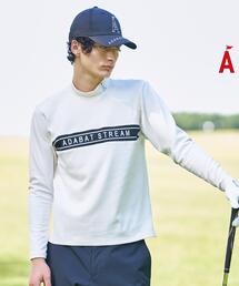 ADABAT STREAM（アダバットストリーム）の「フロントロゴモックネックT（Tシャツ/カットソー）」
