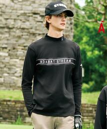 ADABAT STREAM（アダバットストリーム）の「フロントロゴモックネックT（Tシャツ/カットソー）」