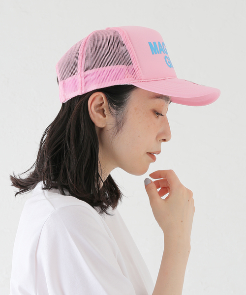 Ashley Williams】 PINK TRUCKER HAT（キャップ）｜ASHLEY WILLIAMS