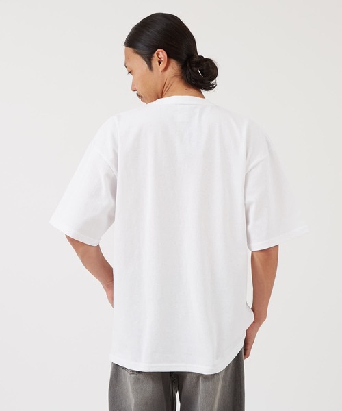 SIDEWAY STANCE(サイドウェイスタンス)の「【SIDEWAYSTANCE】スプレー半袖Tシャツ 70790(Tシャツ/カットソー・メンズ・ホワイト/アッシュ/ブラック・X-LARGE/LARGE/MEDIUM/SMALL)」の6枚目の写真