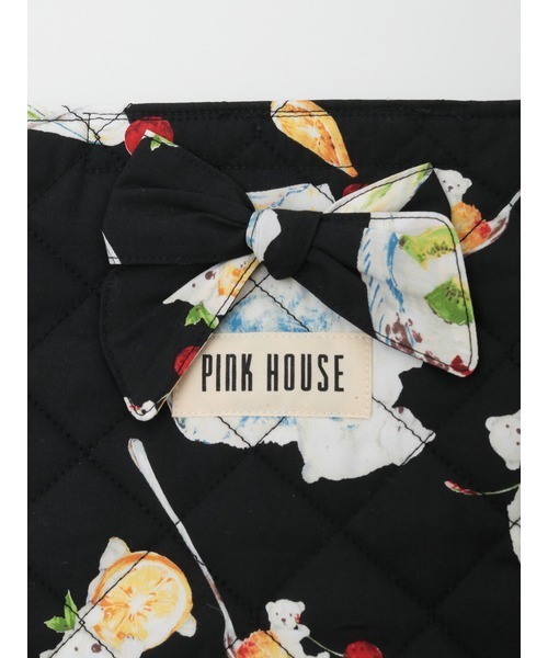 PINK HOUSE(ピンクハウス)の「かき氷プリントキルティングバッグ(トートバッグ・レディース・ホワイト/ピンク/ブラック/ライトブルー・フリー)」の16枚目の写真