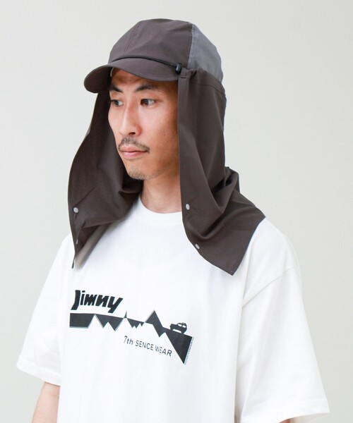 halo commodity（ハロ　コモディティー）の「【halo Commodity/ハロ コモディティー】Crest Crag Cap（キャップ・メンズ・チャコールグレー/ブラック/ベージュ・FREE）」の7枚目の写真