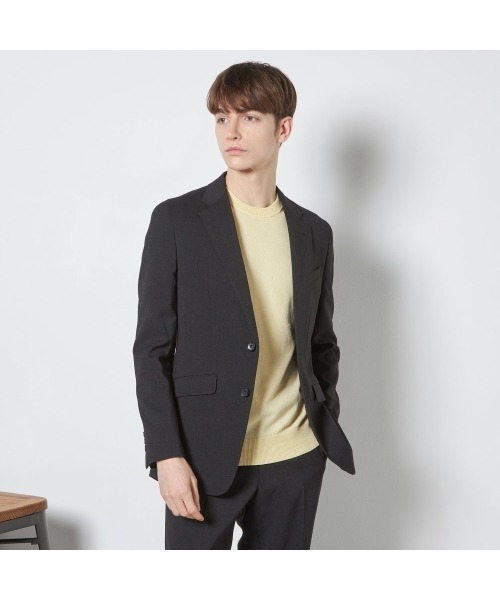 SUIT SELECT(スーツセレクト)の「【RBC】【半袖】和紙コットンブレンドクルーネックニットシャツ(Tシャツ/カットソー・メンズ・パープル/イエロー/グリーン・MEDIUM/LARGE/X-LARGE)」の13枚目の写真