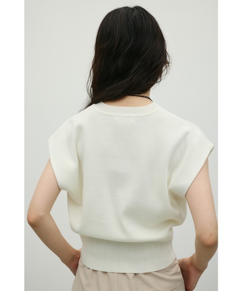 STYLEMIXER(スタイルミキサー)の「ショルダータックニット(ニット/セーター・レディース・レッド/ブラウン/ホワイト/チャコールグレー・FREE)」の11枚目の写真