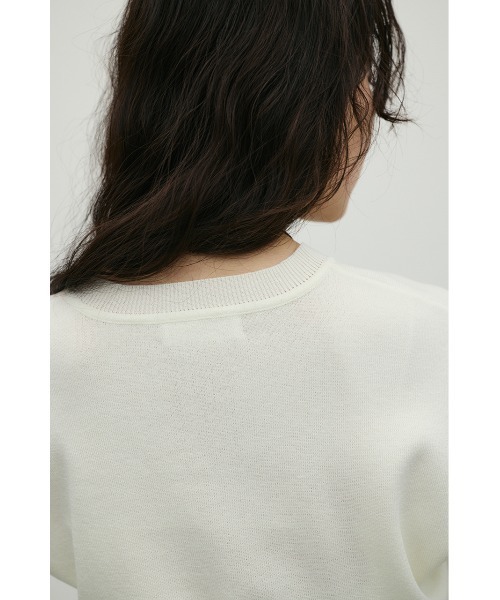 STYLEMIXER(スタイルミキサー)の「ショルダータックニット(ニット/セーター・レディース・レッド/ブラウン/ホワイト/チャコールグレー・FREE)」の15枚目の写真