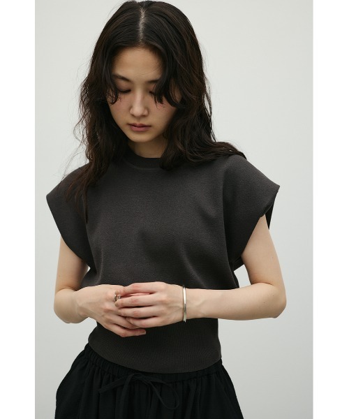 STYLEMIXER(スタイルミキサー)の「ショルダータックニット(ニット/セーター・レディース・レッド/ブラウン/ホワイト/チャコールグレー・FREE)」の18枚目の写真