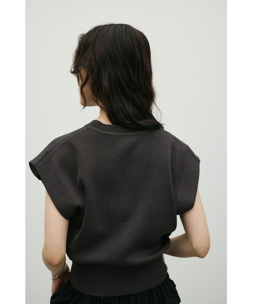 STYLEMIXER(スタイルミキサー)の「ショルダータックニット(ニット/セーター・レディース・レッド/ブラウン/ホワイト/チャコールグレー・FREE)」の22枚目の写真