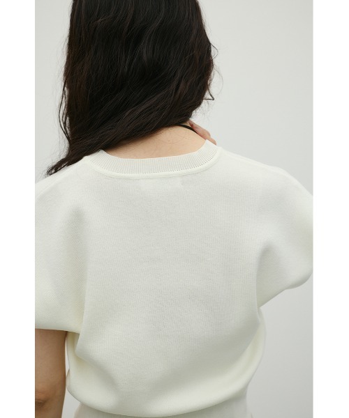 STYLEMIXER(スタイルミキサー)の「ショルダータックニット(ニット/セーター・レディース・レッド/ブラウン/ホワイト/チャコールグレー・FREE)」の16枚目の写真