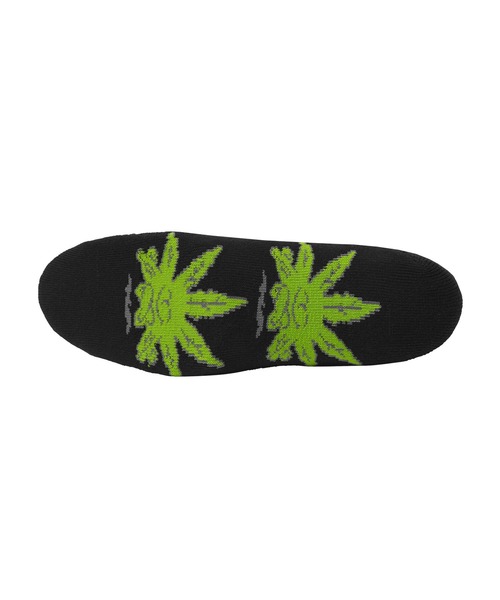HUF(ハフ)の「GREEN BUDDY MEDITATION SOCKS(ソックス/靴下・メンズ・ナチュラル/ブラック・O/S)」の3枚目の写真