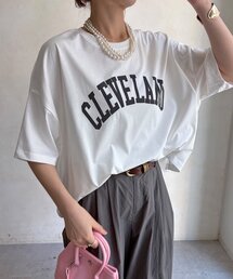 DouDou | 【WE限定】フロッキーロゴプリントTEE(Tシャツ/カットソー)