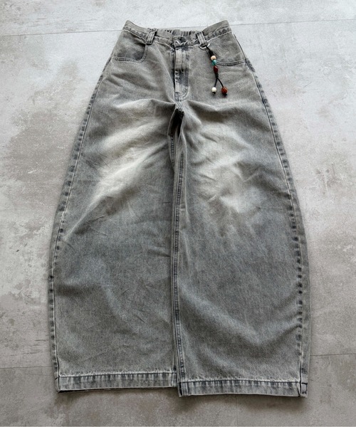 EPNK(イーピーエヌケー)の「Slab curve denim / スラブカーブデニム(デニムパンツ・メンズ・インディゴブルー/ブラック/グレー・X-SMALL/LARGE/MEDIUM/SMALL)」の12枚目の写真