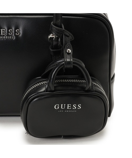 Guess(ゲス)の「JUSTINA Shoulder Satchel ショルダーバッグ(ショルダーバッグ・レディース・ブラック・ONE SIZE)」の7枚目の写真