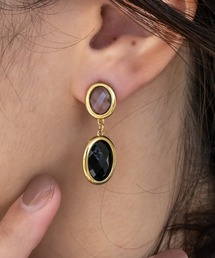 金属アレルギー対応 ドロップラインピアス