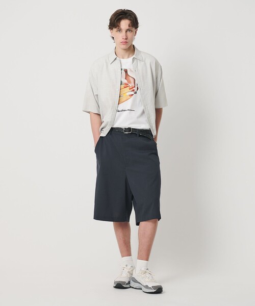 BEAUTY&YOUTH UNITED ARROWS(ビューティーアンドユースユナイテッドアローズ)の「ツイードライク テクスチャード レギュラー シャツ GRANDE型(シャツ/ブラウス・メンズ・ライトグレー/ブラック・XL/S/L/M)」の11枚目の写真