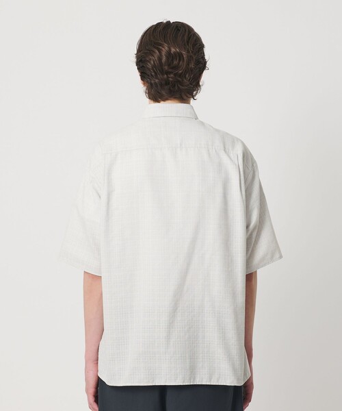 BEAUTY&YOUTH UNITED ARROWS(ビューティーアンドユースユナイテッドアローズ)の「ツイードライク テクスチャード レギュラー シャツ GRANDE型(シャツ/ブラウス・メンズ・ライトグレー/ブラック・XL/S/L/M)」の16枚目の写真