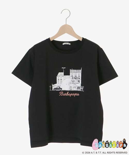 le.coeur blanc(ルクールブラン)の「【BARBAPAPA】アートプリントTシャツ(Tシャツ/カットソー・レディース・オフホワイト/ブラック・38)」の12枚目の写真