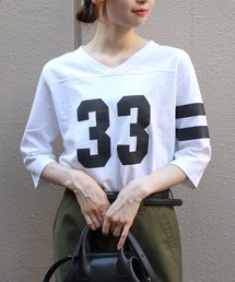 THE SHINZONE/シンゾーン フットボールTEE 33 FOOTBALL TEE 26MMSCU20