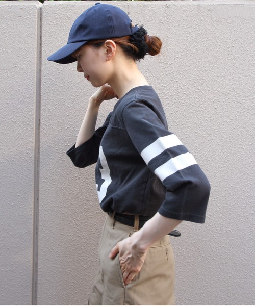 THE SHINZONE（ザ　シンゾーン）の「THE SHINZONE/シンゾーン　フットボールTEE　33 FOOTBALL TEE　26MMSCU20（Tシャツ/カットソー・レディース・ブラック/ホワイト・FREE）」の15枚目の写真
