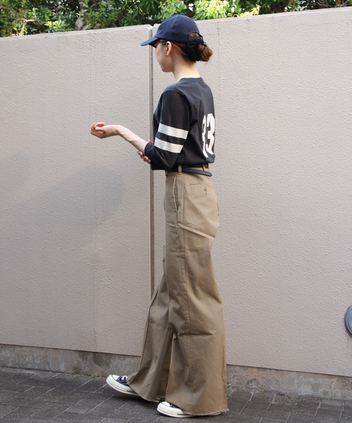 THE SHINZONE（ザ　シンゾーン）の「THE SHINZONE/シンゾーン　フットボールTEE　33 FOOTBALL TEE　26MMSCU20（Tシャツ/カットソー・レディース・ブラック/ホワイト・FREE）」の19枚目の写真