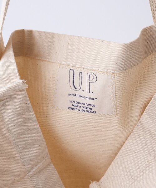 Whim Gazette(ウィムガゼット)の「【UNFORTUNATE PORTRAIT】別注WHIM TOTE BAG(トートバッグ・レディース・アイボリー・FREE)」の9枚目の写真