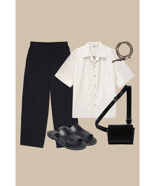 BRUMAN(ブルーマン)の「Compact Easy Pants (Black)(その他パンツ・メンズ・その他・LARGE/MEDIUM/SMALL)」の5枚目の写真