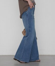 LOUNGEDRESS | 《美シルエット》デニムフレアパンツ(デニムパンツ)