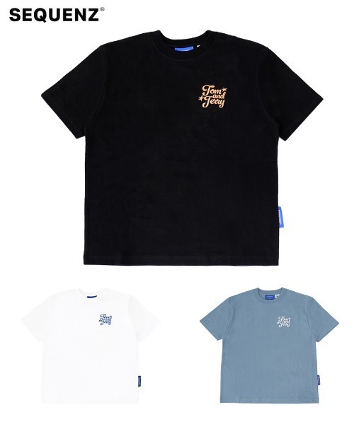 STYLISE（スタイライズ）の「【SEQUENZ】TJ SWIMMING EMB. TEE / 3カラー [26570923]（Tシャツ/カットソー・メンズ・ホワイト/ブラック/ブルー・M/L）」の4枚目の写真