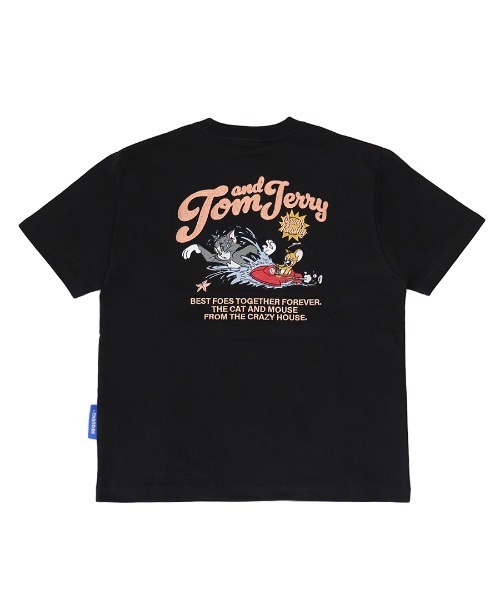 STYLISE（スタイライズ）の「【SEQUENZ】TJ SWIMMING EMB. TEE / 3カラー [26570923]（Tシャツ/カットソー・メンズ・ホワイト/ブラック/ブルー・M/L）」の6枚目の写真